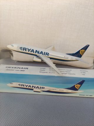 Maqueta Avión Boeing 737-800 Ryanair