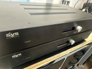 Amplificador Subwoofer SVS Negro con dsp