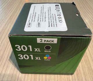 Cartucce compatibili HP 301XL nero tricromia nuove