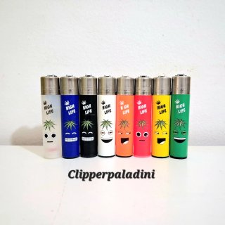 Set di 8 accendini Clipper High Life Vintage
