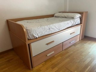 Cama nido con cajones