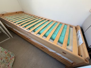 2 Estructuras de Cama Apilables de Pino