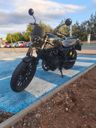 Honda CL500 Negra
