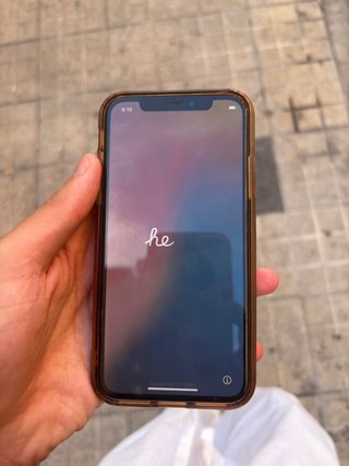 iPhone X en color negro