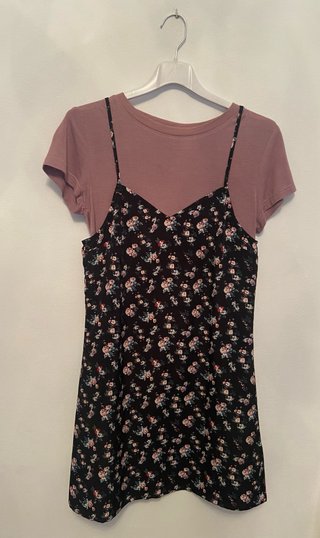 Vestido lencero flores 2 piezas H&M