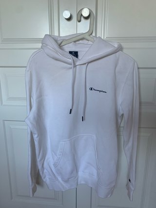 Sudadera Champion Blanca con capucha Talla S