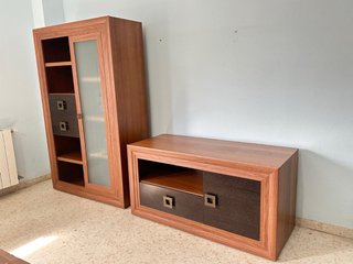 Muebles de Salón Madera y Cristal en Granada