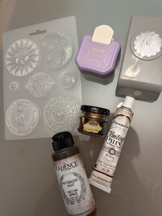 Lote de materiales para manualidades Mix Media