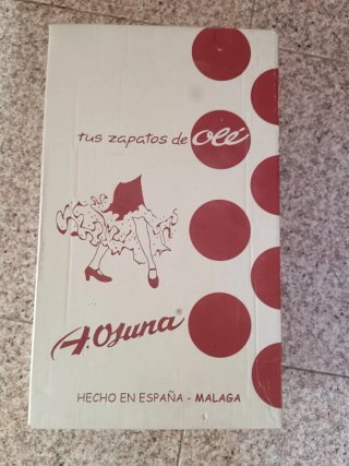 Zapatos de ballet A.Osuna negros