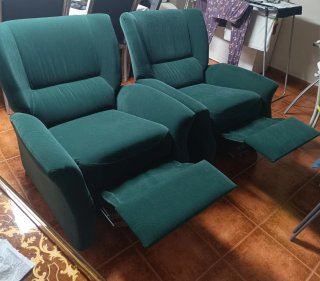 2 Sillones Relax Verdes