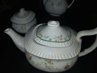 Tetera San Claudio Hiedra Porcelana
