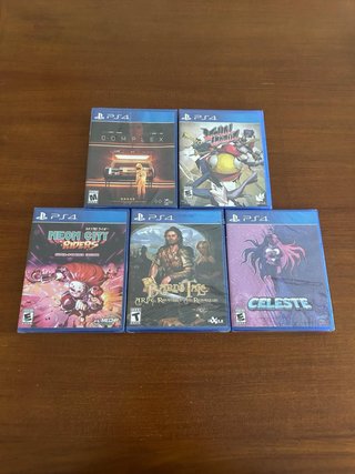 Lote 5 Juegos PS4 Limited Run Games lrg ps5