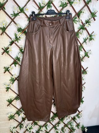 Pantalón Cuero Balloon Talla Única