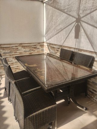 Set de Mesa y 5 Sillas de Terraza