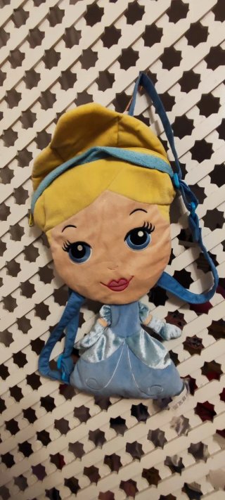 Mochila de peluche Princesa