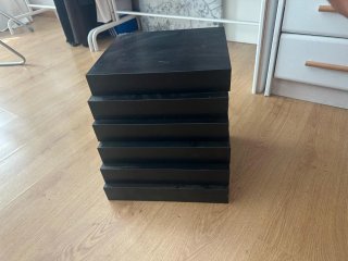 6 Scaffali Ikea Neri