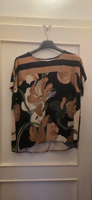 Blusa donna a fantasia
