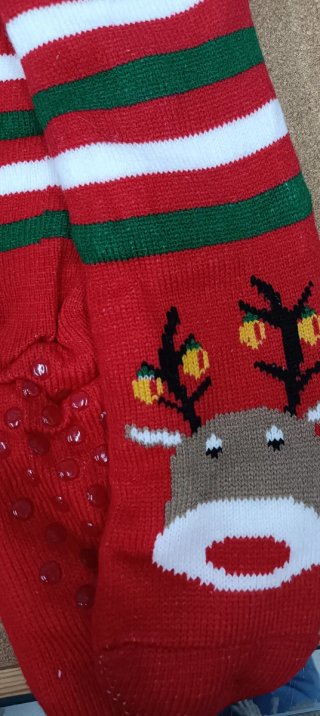 Calcetines Navidad Antideslizantes Borreguito