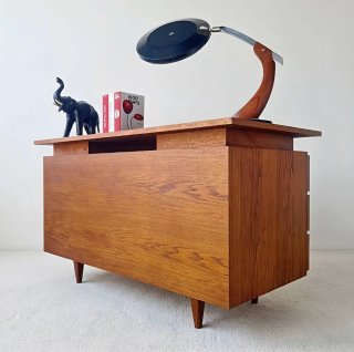 Escritorio de teca Mid Century | Francia 60s