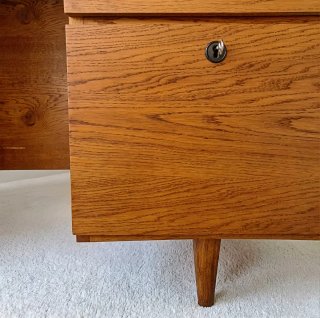 Escritorio de teca Mid Century | Francia 60s
