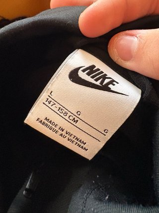 Chaqueta Nike Negra Talla M