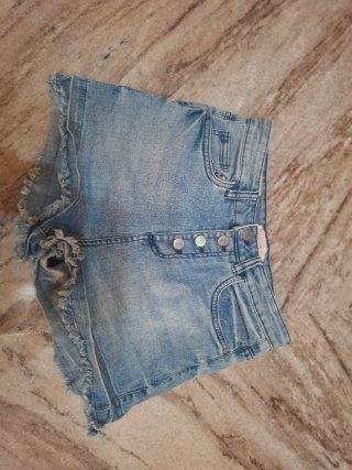 Shorts di jeans donna