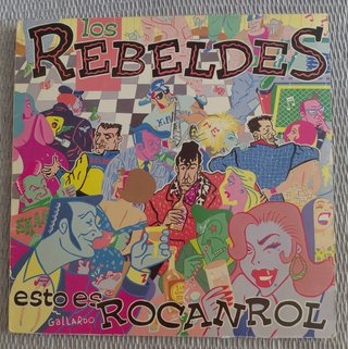 Los Rebeldes - Esto es Rocanrol - Mini LP Vinilo