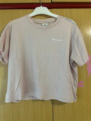 Camiseta Champion rosa