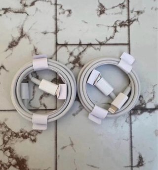 2 Cables iPhone Originales Apple