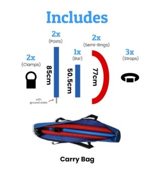 NUEVO CONJUNTO DE AGILIDAD PARA PERROS