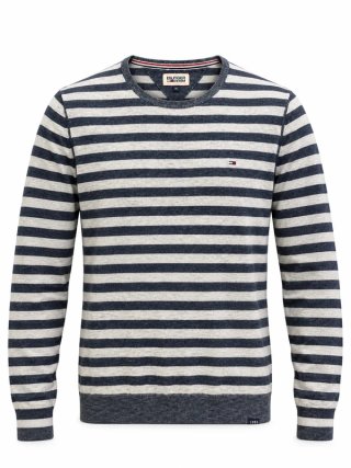 Jersey Tommy Hilfiger Denim rayas azul blanco XL