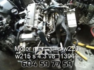 Motor completo Mercedes Clase S W220 CL W215 4.3