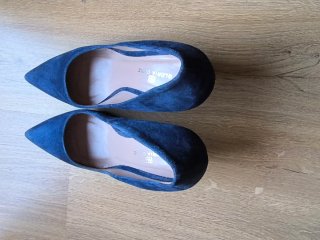 Zapatos de tacón Gloria Ortiz azules