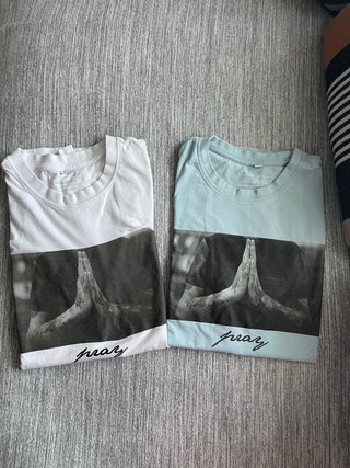 Lote 2 Camisetas M Manos Talla S