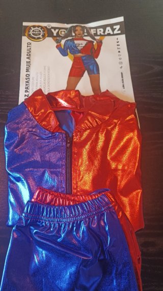 Disfraz Harley Quinn Adulto Talla M