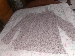Blusa Pull&Bear Estampada Talla S