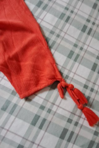 Blusa Coral Hombros Descubiertos