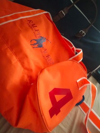 Mochila de Deporte Ralph Lauren Naranja