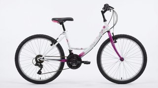 Bicicleta de Montaña  (MTB) Blanca y morada