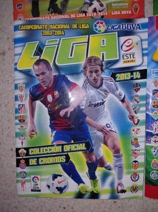 Álbumes de la liga 2012-13 2013-14 2017-18