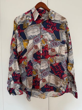Camisa Vintage Estampada