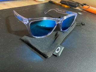 Oakley Frogskins Gafas de Sol Azules