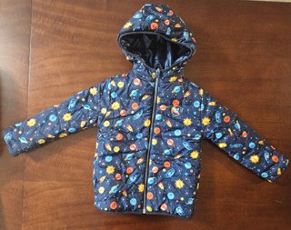 Giacca reversibile bambino 4 anni