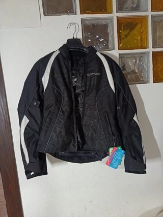 Chaqueta de moto Rainers Negra