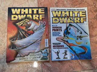 2 Revistas White Dwarf 100 y 144