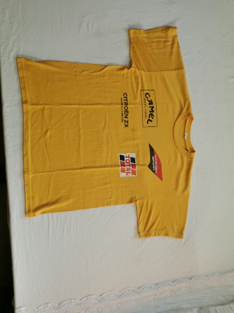 Citroen zx 1991 camiseta rally paris-dakar