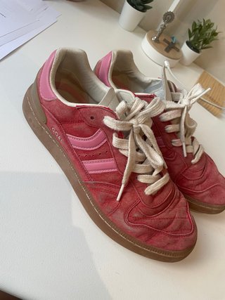 Zapatillas Coolway rosas y rojas