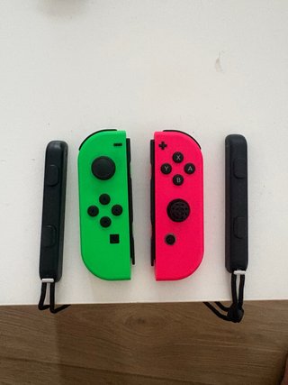 Joy-Con Nintendo Switch (Verde y Rosa)