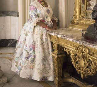 Traje de Fallera T.52/54 con 3 corpiños