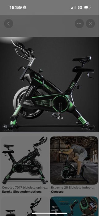 Bicicleta de Spinning Cecotec Extreme 25